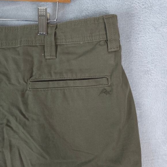 Ridgecut Cargo Shorts Mens 42x11 Green Toughwear Canvas Work Cotton Nylon - Picture 14 of 16